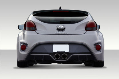 2012-2017 Hyundai Veloster Duraflex Turbo Look Rear Bumper