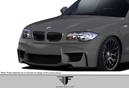 2008-2013 BMW 1 Series Aero Function AF-1 Front Bumper