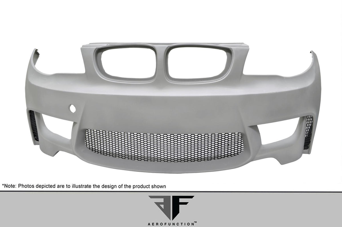 2008-2013 BMW 1 Series Aero Function AF-1 Front Bumper