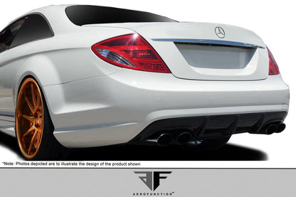 2007-2009 Mercedes CL 63 Aero Function AF-1 Carbon Fiber Rear Lip