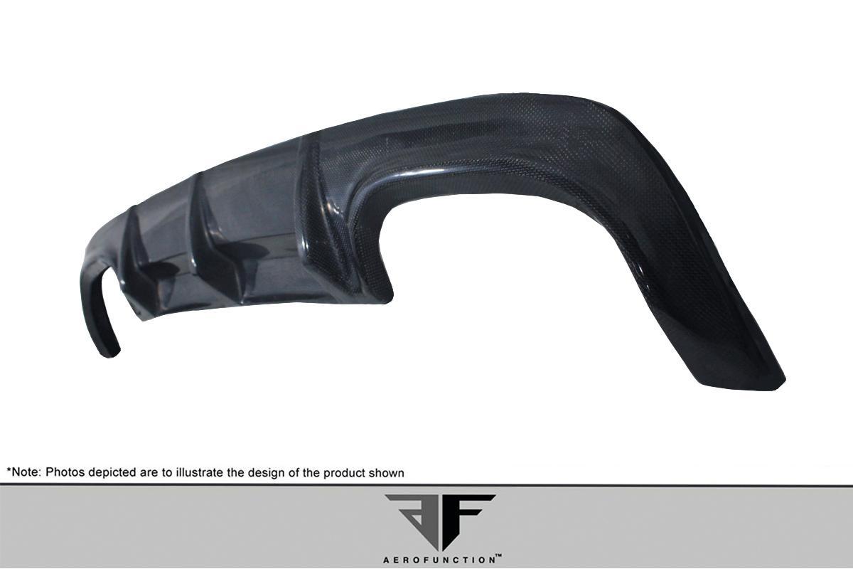2007-2009 Mercedes CL 63 Aero Function AF-1 Carbon Fiber Rear Lip