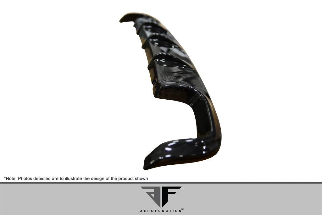 2010-2013 Mercedes E Class Aero Function AF-3 Carbon Fiber Rear Lip