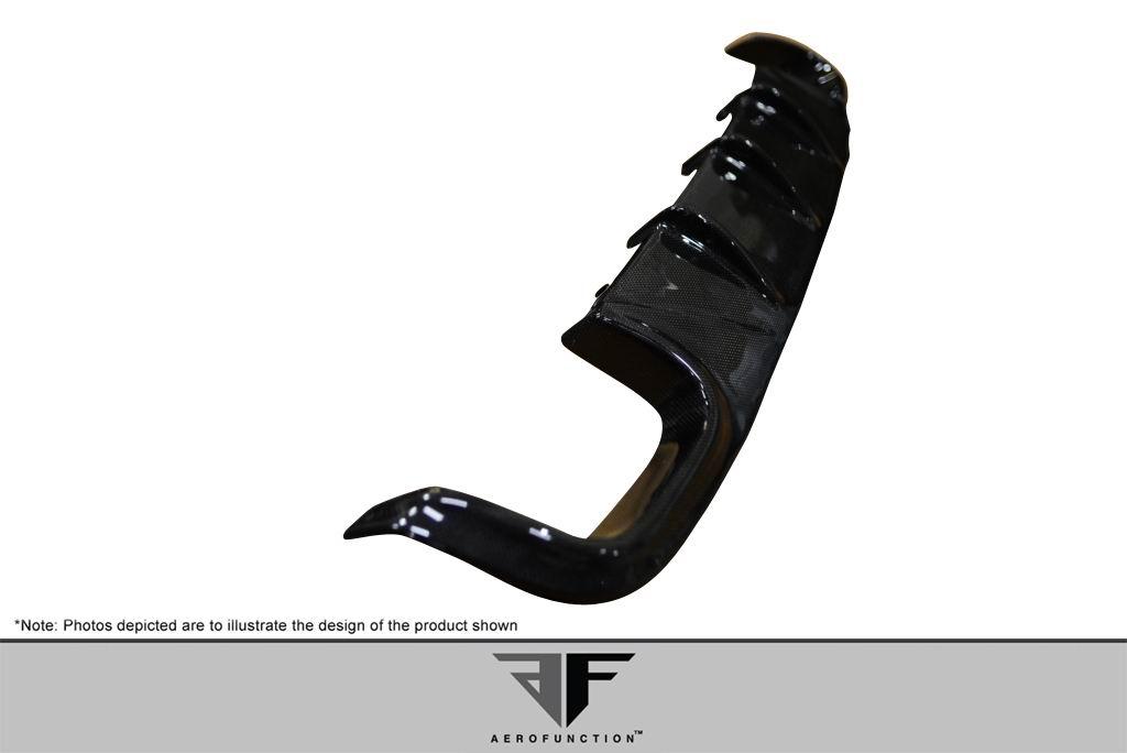 2010-2013 Mercedes E Class Aero Function AF-3 Carbon Fiber Rear Lip