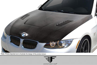 2007-2010 BMW 3 Series Aero Function AF-1 Carbon Fiber Hood
