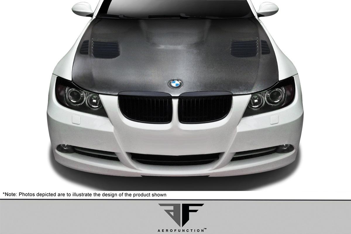 2006-2008 BMW 3 Series Aero Function AF-1 Carbon Fiber Hood