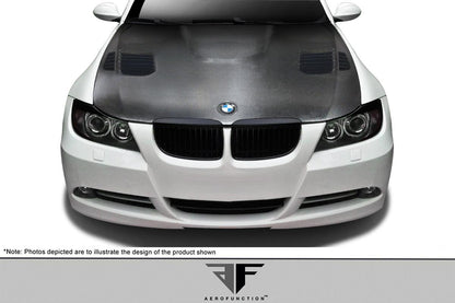 2006-2008 BMW 3 Series Aero Function AF-1 Carbon Fiber Hood