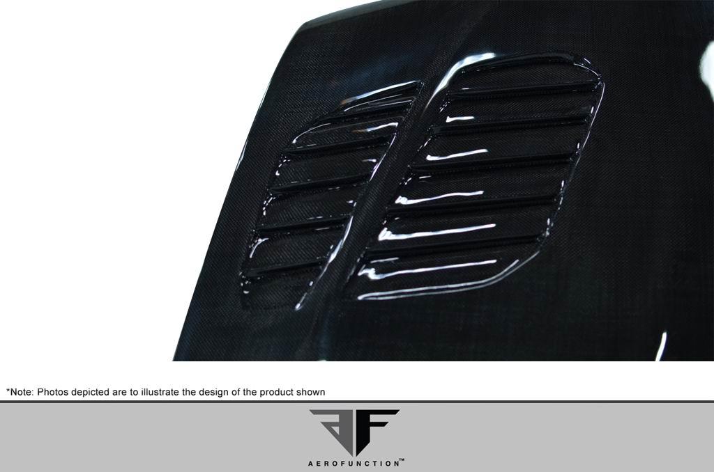 2002-2005 BMW 3 Series Aero Function AF-2 Carbon Fiber Hood