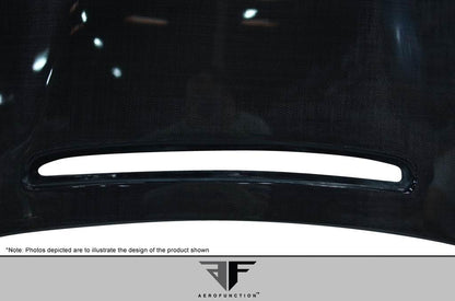 2002-2005 BMW 3 Series Aero Function AF-2 Carbon Fiber Hood