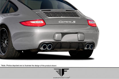 2009-2011 Porsche 997 Aero Function AF-2 Carbon Fiber Rear Lip