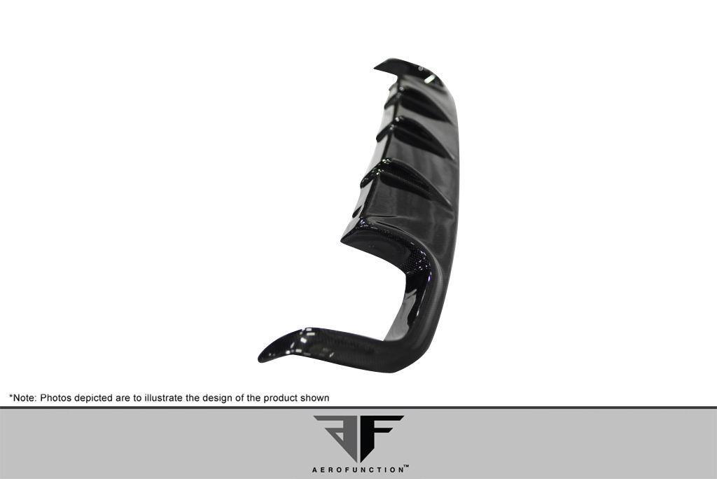 2009-2011 Porsche 997 Aero Function AF-2 Carbon Fiber Rear Lip