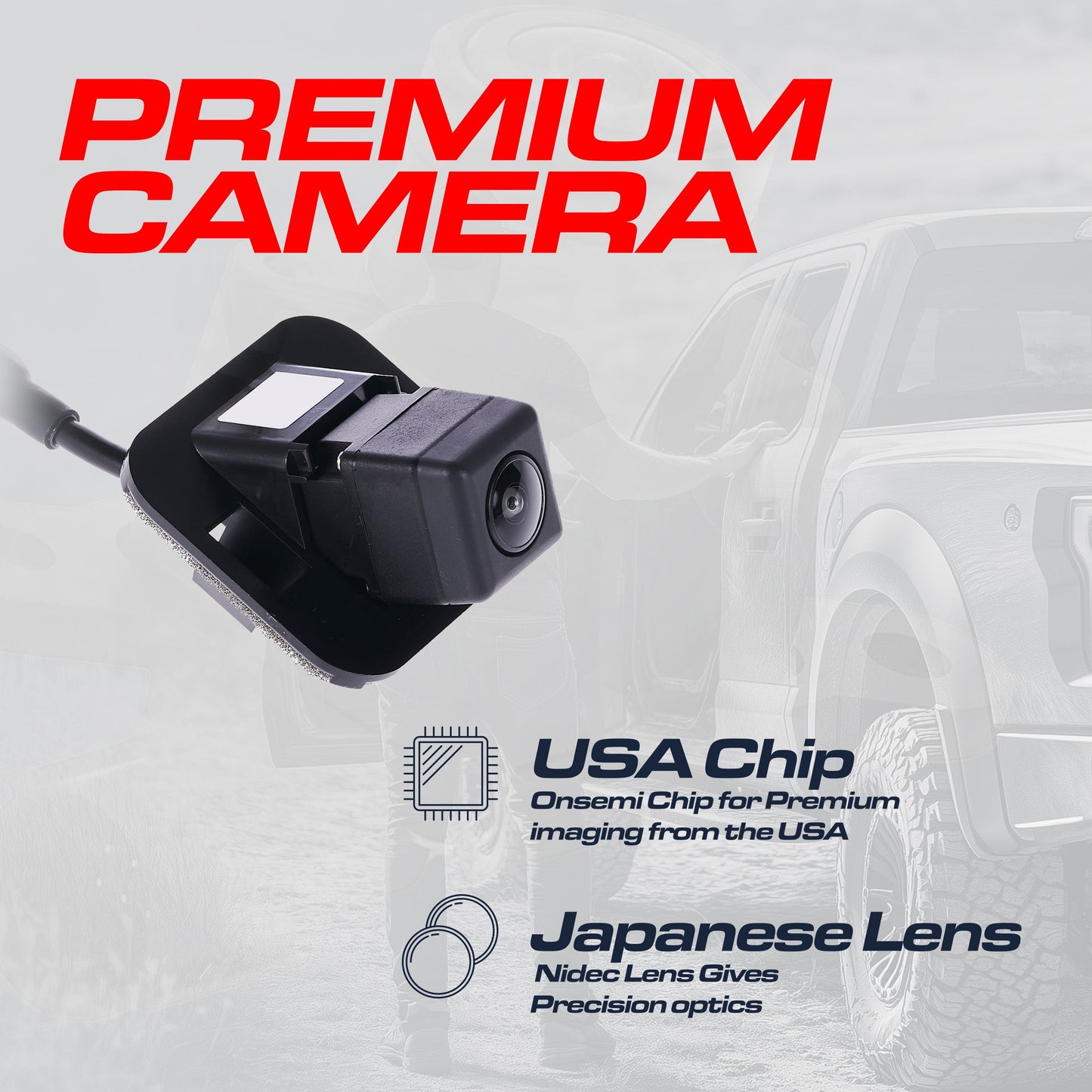 Honda Accord Sedan (EX, LX, Sport), Accord Hybrid (2014-2015) OEM Replacement Backup Camera OE Part # 39530-T2A-A71