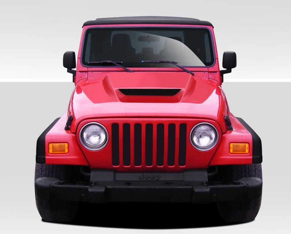 1997-2006 Jeep Wrangler Duraflex CVX Hood