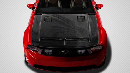 2010-2012 Ford Mustang Carbon Creations GT500 Carbon Fiber Hood