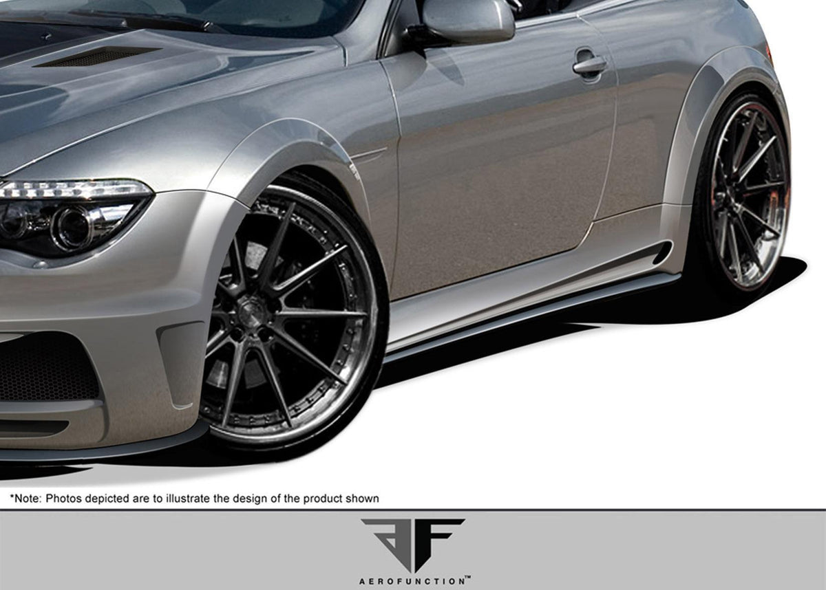 2004-2010 BMW 6 Series Aero Function AF-2 Side Skirts