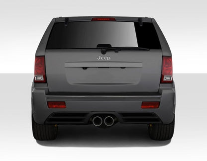 2005-2010 Jeep Grand Cherokee Duraflex SRT Look Rear Bumper