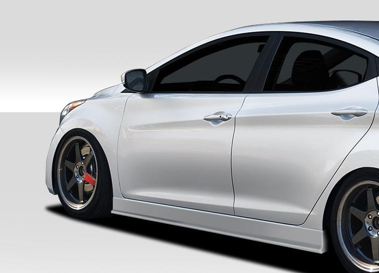 2011-2015 Hyundai Elantra Duraflex Racer Side Skirts