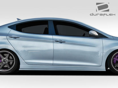 2011-2015 Hyundai Elantra Duraflex Racer Side Skirts