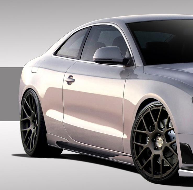 2008-2016 Audi A5 Duraflex Eros Version 1 Side Skirts