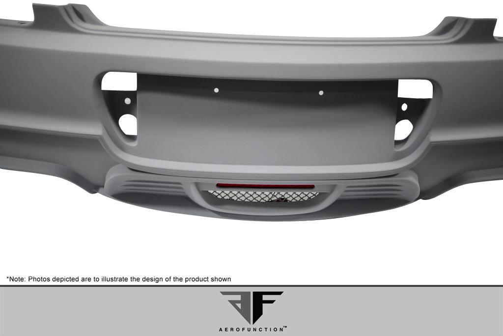 2003-2010 Bentley Continental GT Aero Function AF-1 Rear Bumper