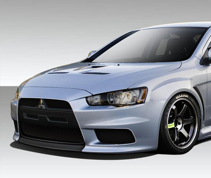 2008-2017 Mitsubishi Lancer Duraflex Evo X V3 Front Bumper