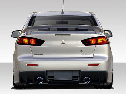 2008-2017 Mitsubishi Lancer Duraflex Evo X V3 Rear Bumper