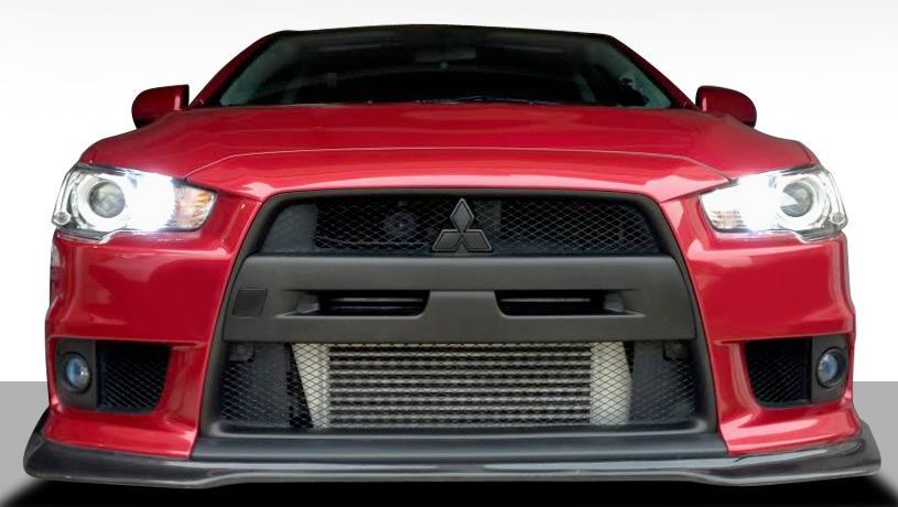 2008-2015 Mitsubishi Evolution Duraflex JDP Style Front Lip