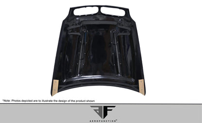 2008-2014 BMW X6 Aero Function AF-5 Carbon Fiber Hood