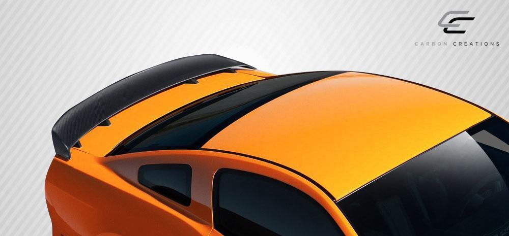 2010-2014 Ford Mustang Carbon Creations Boss Look Carbon Fiber Rear Wing