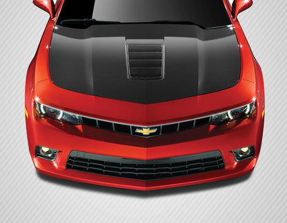 2010-2015 Chevrolet Camaro Carbon Creations Z28 Look Carbon Fiber Hood