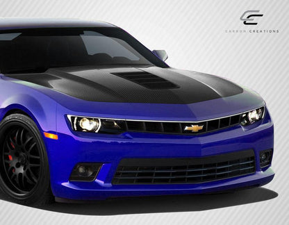 2010-2015 Chevrolet Camaro Carbon Creations Z28 Look Carbon Fiber Hood