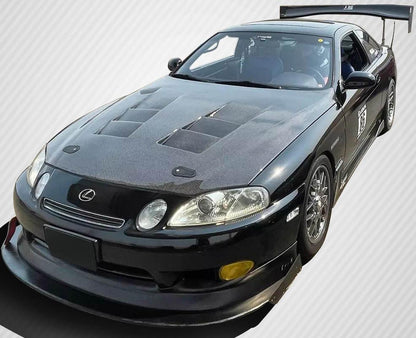 1992-2000 Lexus SC Carbon Creations TS-1 Carbon Fiber Hood