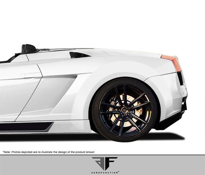 2004-2008 Lamborghini Gallardo Aero Function AF-1 Fender Flare