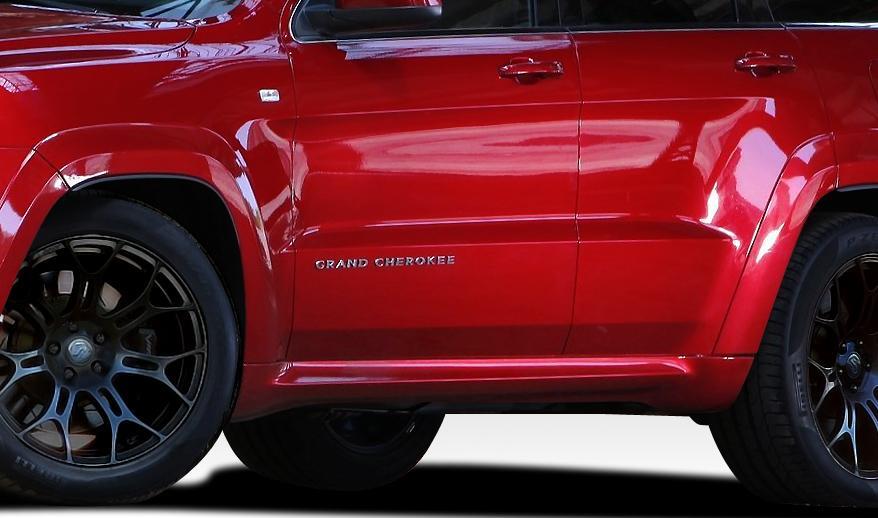 2011-2015 Jeep Grand Cherokee Duraflex SRT Look Side Skirts