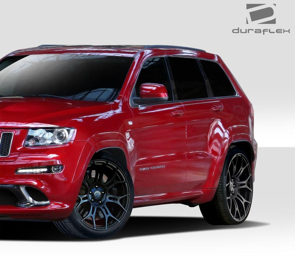 2011-2015 Jeep Grand Cherokee Duraflex SRT Look Side Skirts