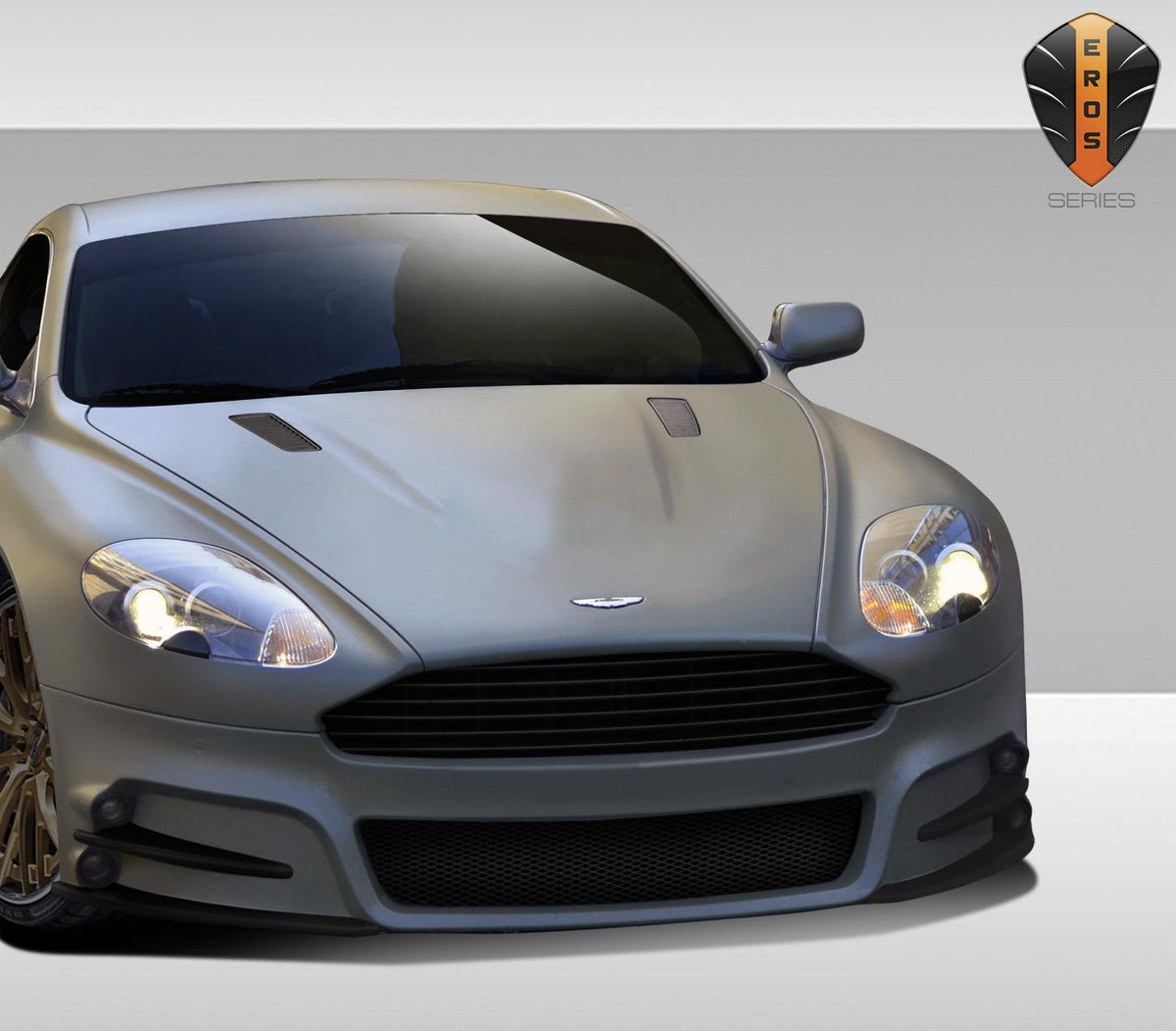 2004-2012 Aston Martin DB9 Duraflex Eros Version 1 Front Bumper