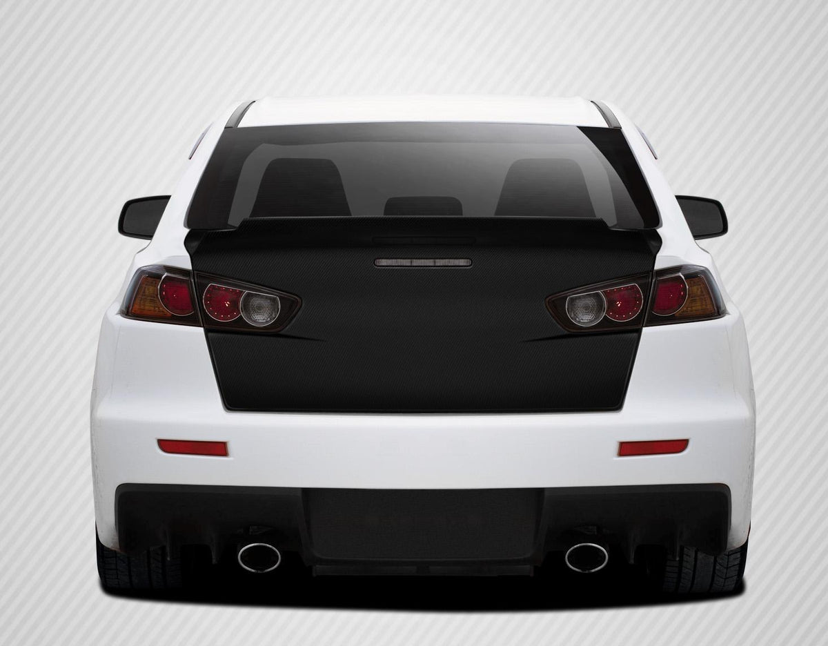 2008-2017 Mitsubishi Lancer Carbon Creations GT Concept Carbon Fiber Trunk