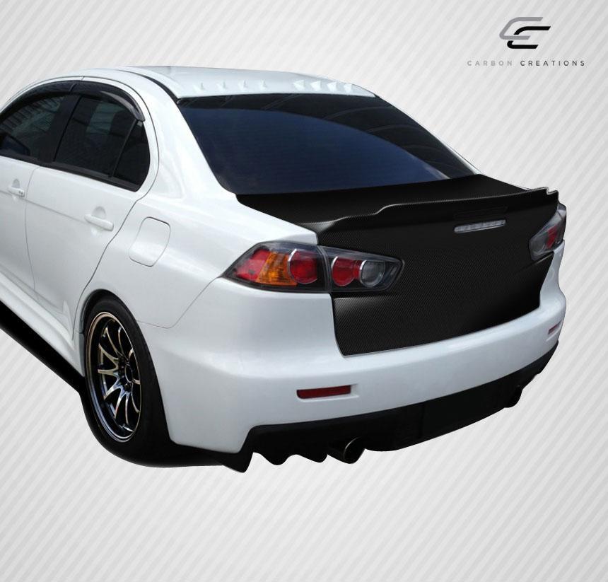 2008-2017 Mitsubishi Lancer Carbon Creations GT Concept Carbon Fiber Trunk