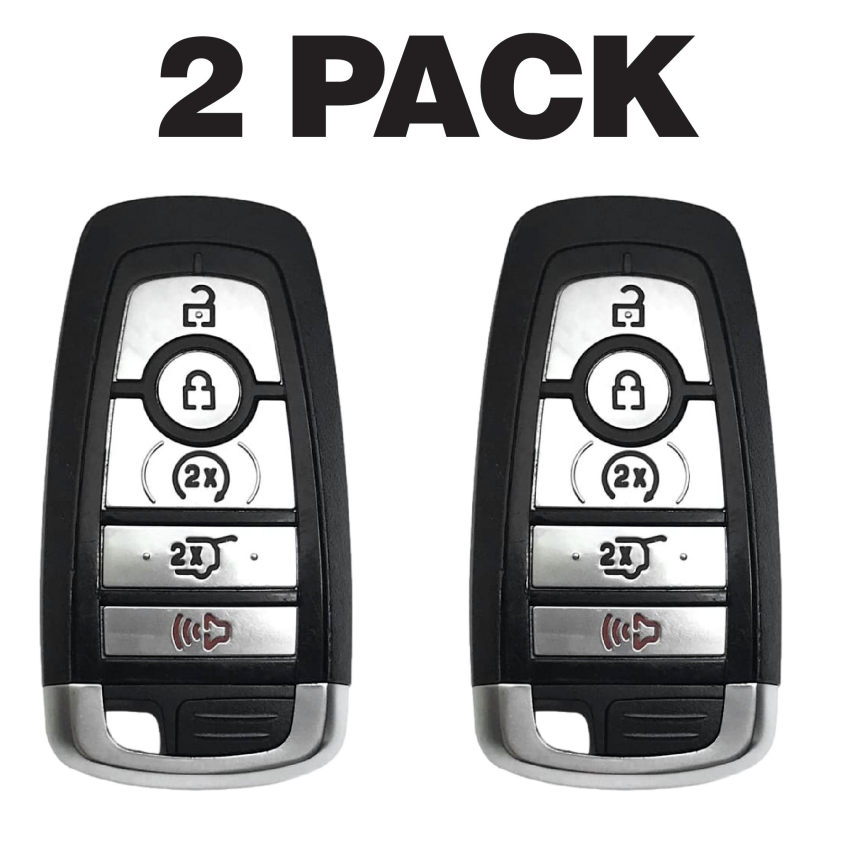 Ford Expedition Explorer 5 Button Smart Key w/ Hatch 2018-2025 For M3N-A2C931426 | Aftermarket (2 Pack)