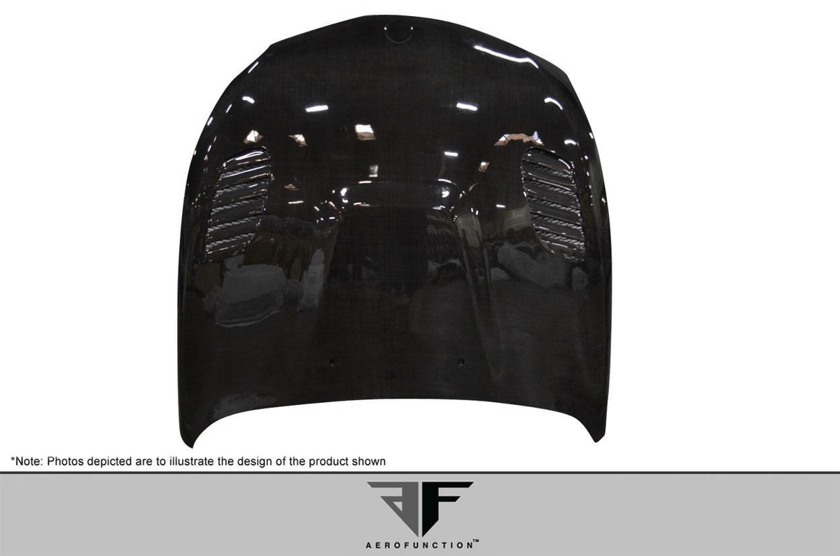 2004-2010 BMW 6 Series Aero Function AF-1 Carbon Fiber Hood