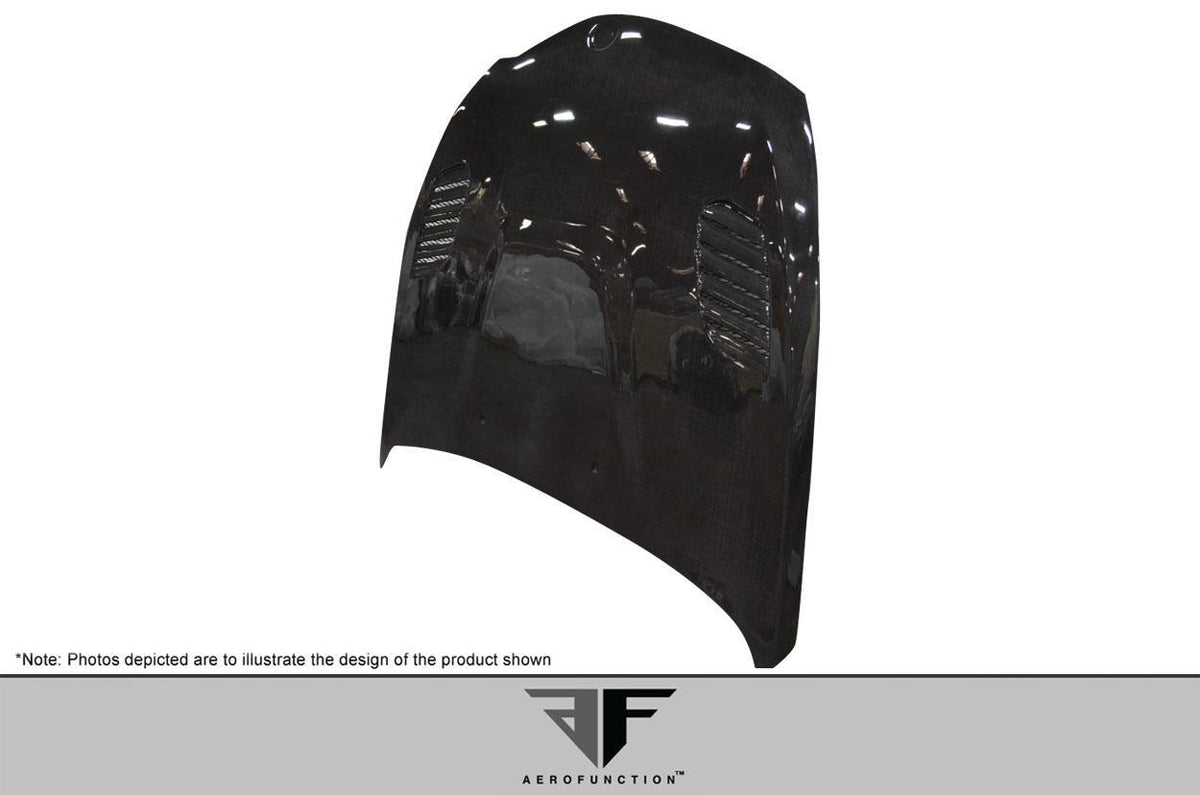 2004-2010 BMW 6 Series Aero Function AF-1 Carbon Fiber Hood