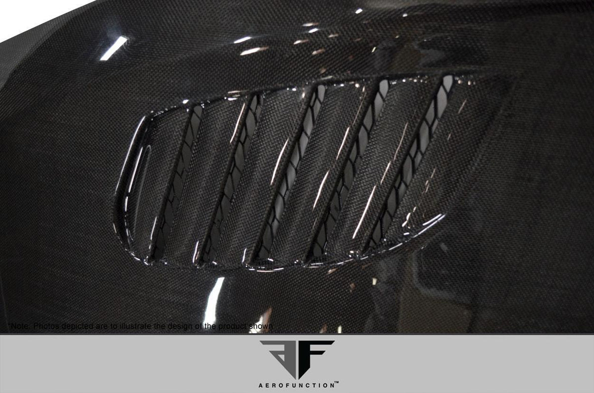 2004-2010 BMW 6 Series Aero Function AF-1 Carbon Fiber Hood