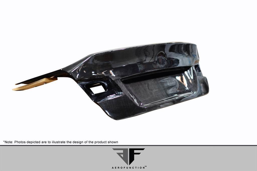 2007-2013 BMW 3 Series Aero Function AF-2 Carbon Fiber Trunk