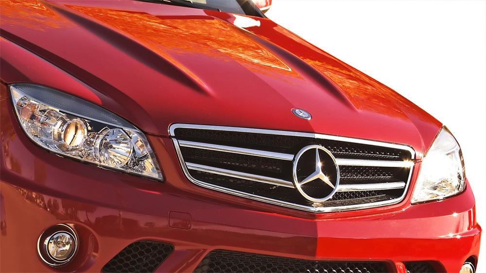 2008-2011 Mercedes C Class Vaero C63 Look Grille