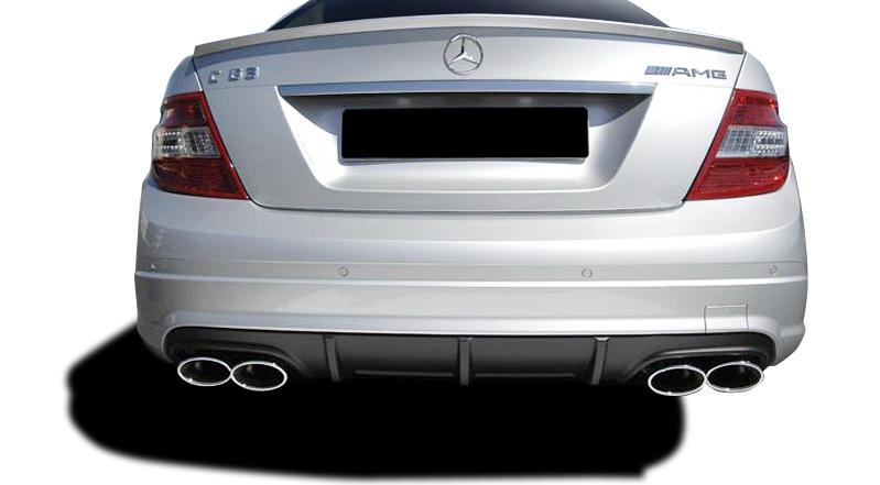 2008-2014 Mercedes C Class Vaero C63 V1 Look Rear Bumper