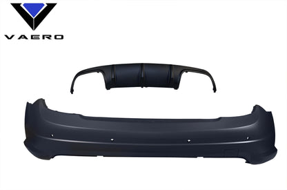 2008-2014 Mercedes C Class Vaero C63 V1 Look Rear Bumper