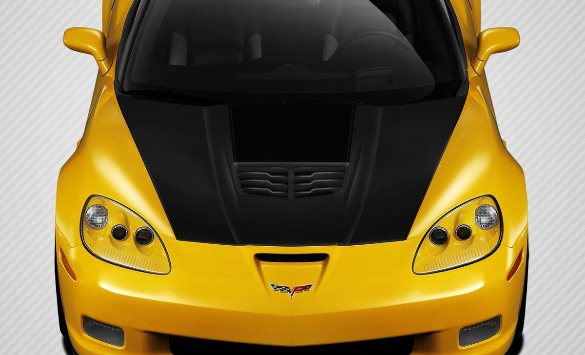 2005-2013 Chevrolet Corvette Carbon Creations Stingray Z Carbon Fiber Hood