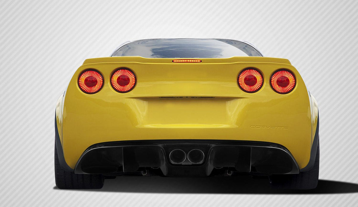 2005-2013 Chevrolet Corvette Carbon Creations GT Racing Carbon Fiber Rear Lip