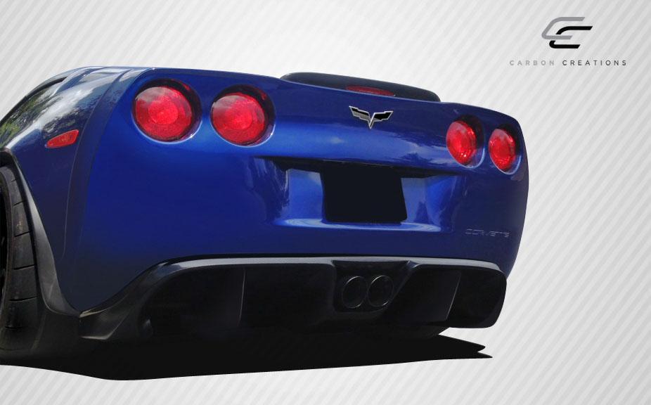 2005-2013 Chevrolet Corvette Carbon Creations GT Racing Carbon Fiber Rear Lip