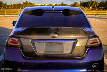 2015-2021 Subaru WRX Carbon Creations NBR Concept Carbon Fiber Trunk