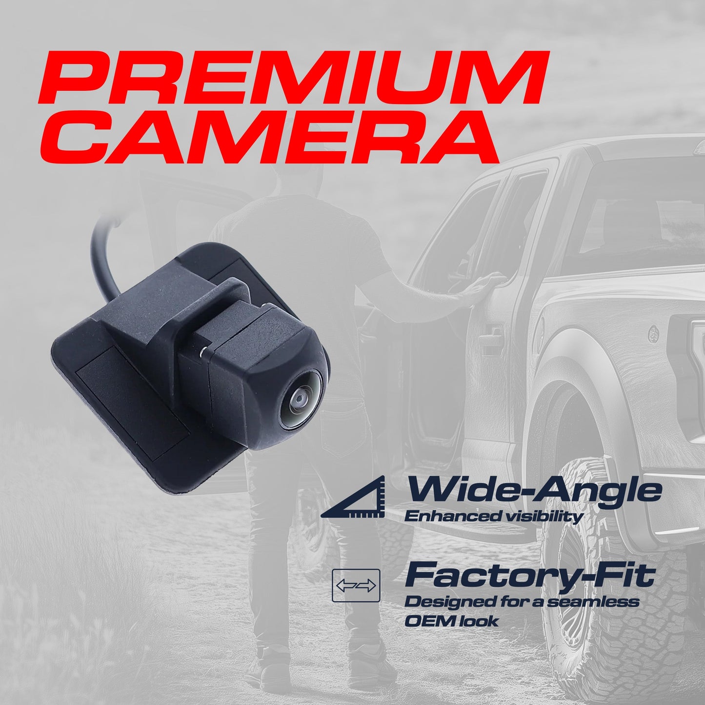 Honda Accord Sedan EX-L (2014-2015), Accord Sedan Touring (2016-2017), Accord Hybrid (2017) OEM Replacement Backup Camera OE Part # 39530-T2A-A41, 39530-T2A-A31, 39530-T2A-A21